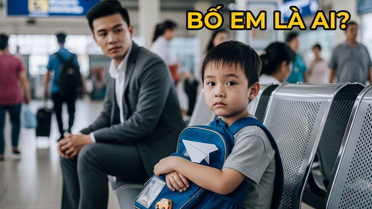 Khoảnh Khắc Đứa Bé Ngồi Chờ Mẹ Khiến Nhiều Người Xót Xa, Cho Đến Khi Biết Bố Em Là Ai