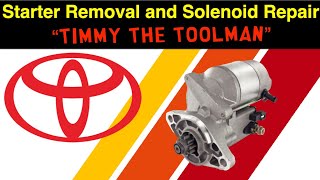 Starter Removal and Solenoid Repair