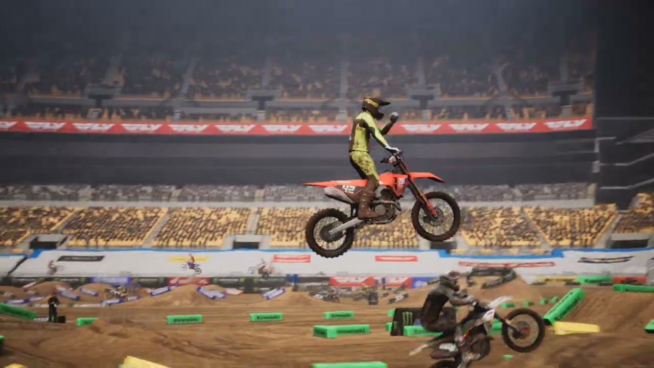 Monster Energy Supercross 2025 - Que jogo terrível de díficil. Replay