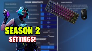 BEST Season 2 Keyboard and Mouse Sensitivity In Fortnite!