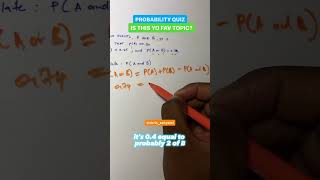 Probability quiz 2 Grade 11 and Grade 12 type quiz june exam #maths #mathstutor