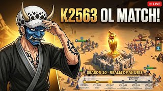 🔴 LIVE K2563 Osiris League Match! | Rise of Kingdoms &amp; Chill