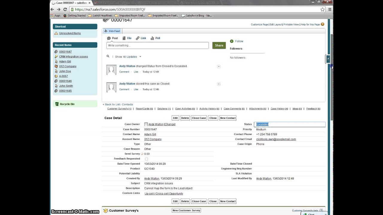 Closed Case Survey Salesforce Com Youtube - closed case survey salesforce com