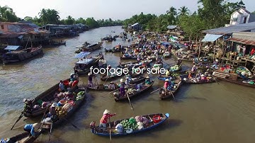 CHỢ NỔI PHONG ĐIỀN CẦN THƠ FLYCAM