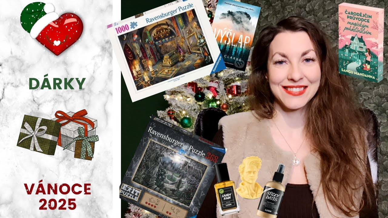 Co jsem dostala k Vánocům 2025: puzzle, Lush, knihy ... 📖🥰🎄 - Vánoce 2025