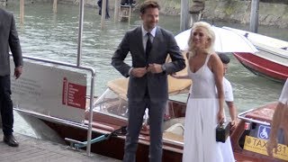 Lady Gaga and Bradley Cooper arrive in Venice for the Film Festival 2018