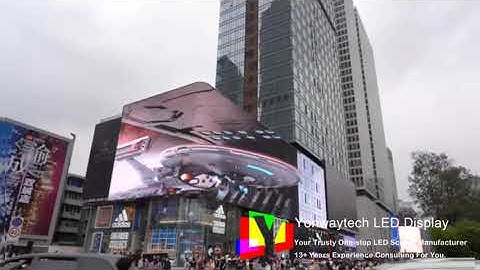 #dooh #leddisplay #ledscreen #3D #led #videowall #billboard #architecture #sign #digital #video
