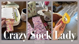 Episode 318 / Some exciting news about Summer Sock Camp! / Crazy Sock Lady