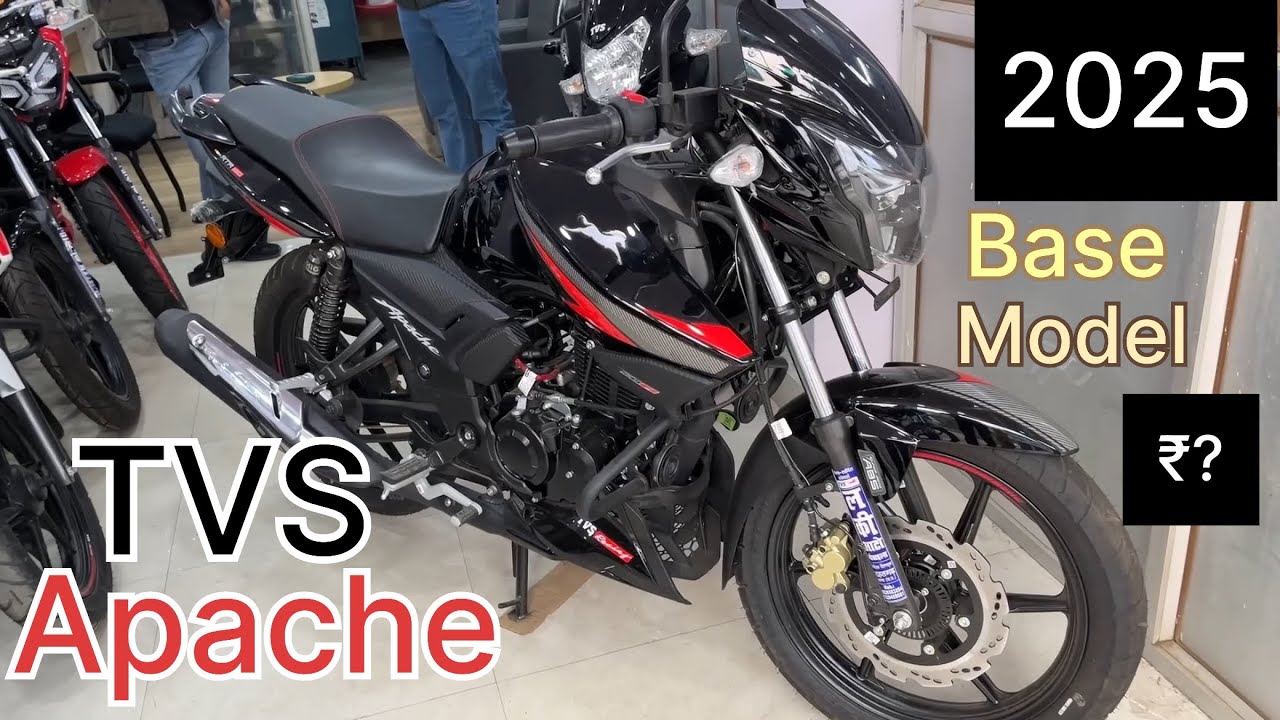 TVS Apache RTR 160 base model 2025 complete detail Video 