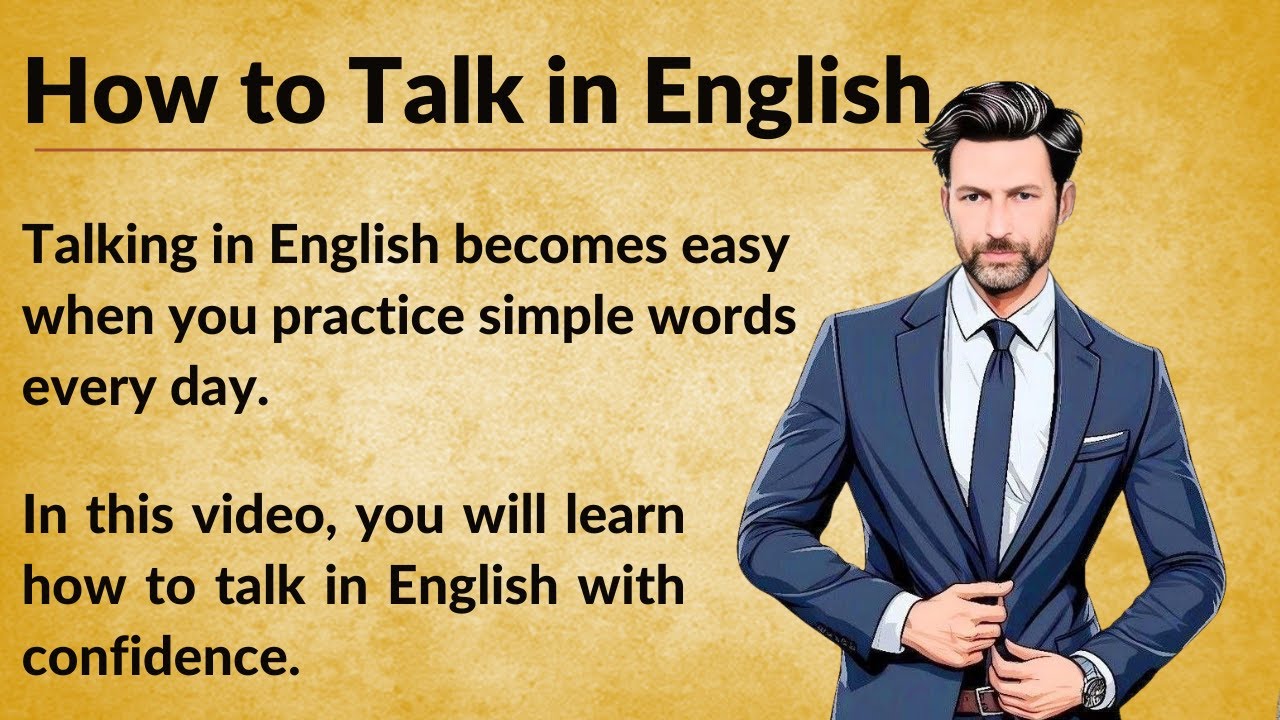 How to Talk in English || Graded Reader || Improve Your English || Easy ...