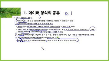 MySQL 200% 활용하기! 기초에서 실무까지 완전정복 | 데이터 형식과 내장함수 1 | 에어클래스
