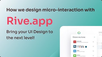How we design micro-interaction with Card Payment Micro-Interacton Design using Rive