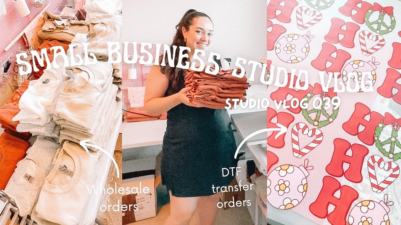 Day in the Life of a Small Business Owner, ASMR Packing Orders, Studio ...