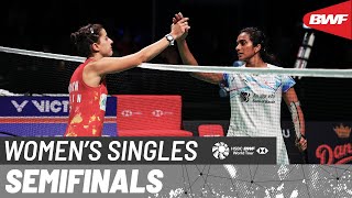 VICTOR Denmark Open 2023 | Carolina Marin (ESP) [6] vs. Pusarla V. Sindhu (IND) | SF