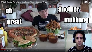 Matt Stonie - 20,000 Calorie Superbowl Challenge - Video Breakdown