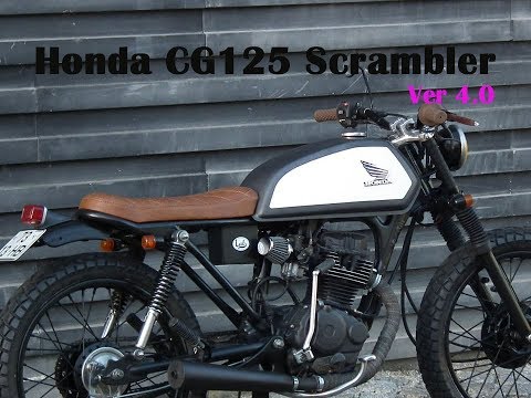 Xe Honda CG 125 độ Scrambler cực đẹp và chất - ver 4
