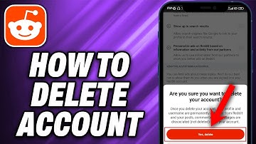How To Delete Reddit Account On Mobile