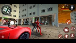 سبيدرمان يقاتل الاشرار ويقضي على المبنى||Spiderman fights the bad guys and takes out the building