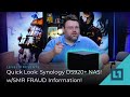 Quick Look: Synology DS920+ NAS! w/SMR FRAUD Information!