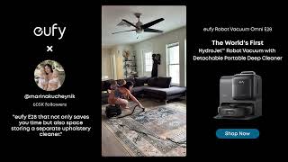 Meet the eufy Robot Vacuum Omni E28 | The smarter, deeper clean your home deserves.