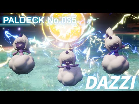 Paldeck | No.035 DAZZI - Palworld | Gameplay | Pocketpair