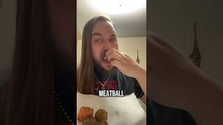 I get air fried/Doritos breaded meatballs