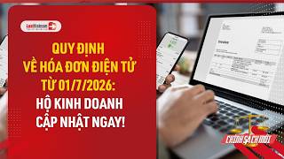 Full 5 quy định về hóa đơn điện tử hộ kinh doanh từ 01/7/2026 cần biết ngay! | LuatVietnam.vn Guide