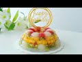 Beautiful Fruit Jelly Cake ❤ 美丽的水果燕菜蛋糕  #littleduckkitchen