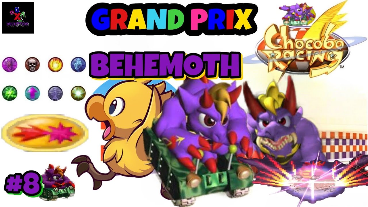 Behemoth [Grand Prix] : Chocobo Racing | 90sเก่าเกมส์ #8 - YouTube