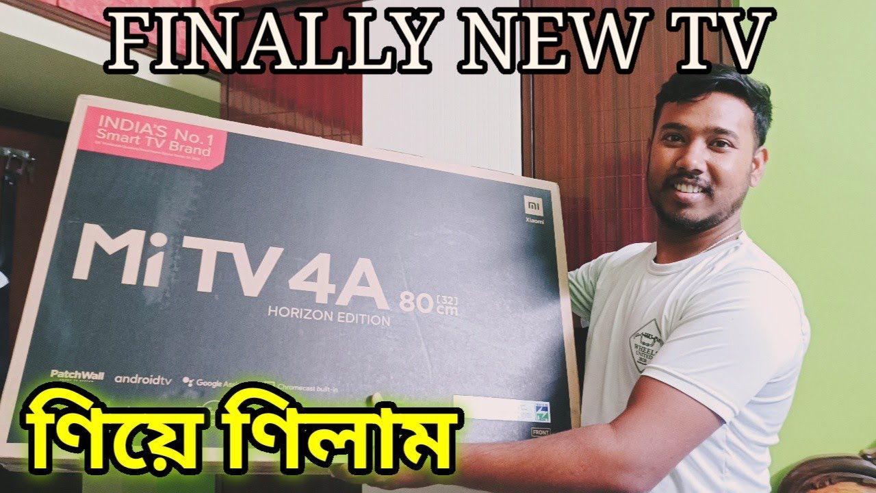 MI 4A HORAIZON EDITION 80CM 32 INCH LED SMART ANDROID TV INSTALL AND DEMONSTRATION | FINALLY BUYING