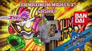 Kamen Rider Ex-aid Maximum Mighty X Gashat Review (JulioToyReviews)