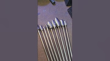 New Burrs from Killer Carbide burrs! Make porting easy #diy #brap #pwc #jetski #porting #machining