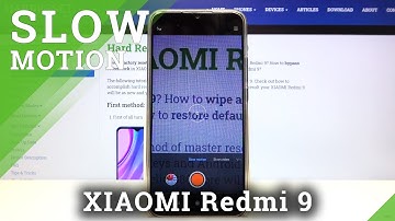How to Record Video in Slow Motion – Camera Tricks on XIAOMI Redmi 9