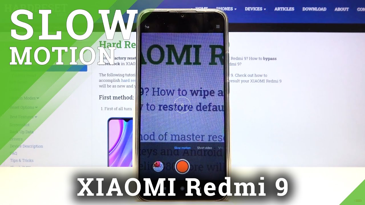 Как записать видео в замедленном режиме – трюки камеры на XIAOMI Redmi 9