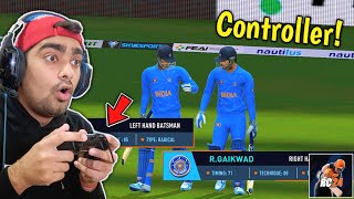 Playing REAL CRICKET 24 With Controllers! India Vs Australia