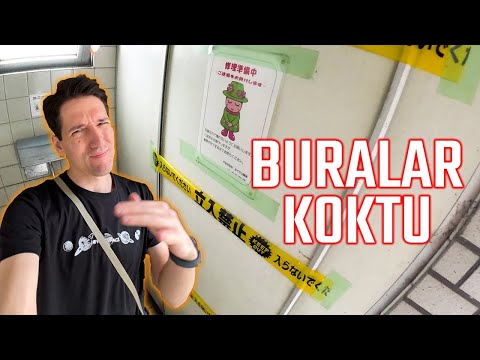 Japonya'daki en KÖTÜ KOKULU tuvalete denk geldim | BİSİKLET VLOG
