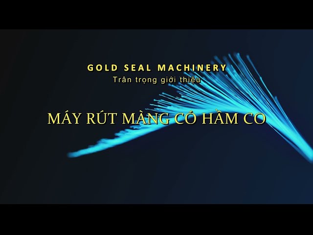 🌈MÁY CẮT MÀNG CÓ HẦM CO - Automatic Cut & Shrink Machine - Gold Seal Machinery 0938.024.009