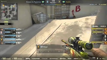 CSGO - f0rest INSANE AWP ACE vs fnatic  Collateral