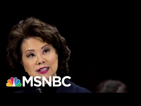 Transportation Secretary Elaine Chao Resigns | MTP Daily | MSNBC