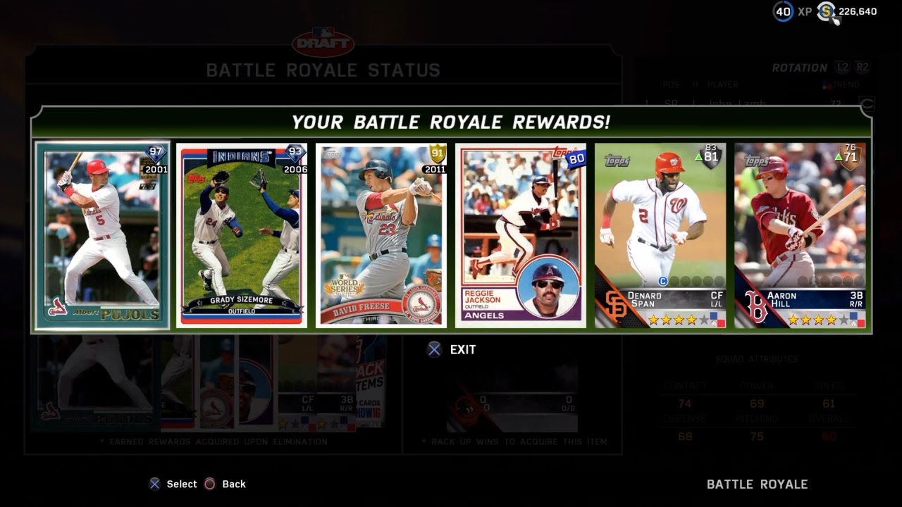MLB The Show 16: 20 - 0 In Battle Royal!