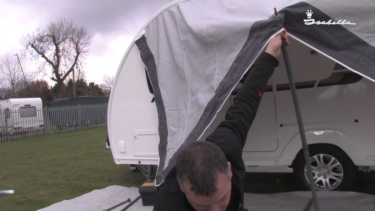 Isabella Awnings Suncanopy Eclipse On Caravan YouTube