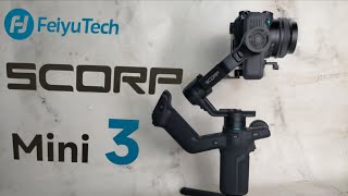 Gimbal feiyutech SCORP MINI 3 serba guna