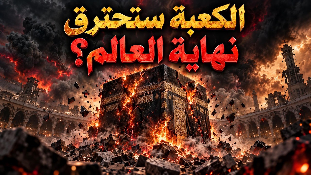 الكعبة ستحترق على يد أهلها بداية هلاك العرب ونهاية العا… — Transcript
