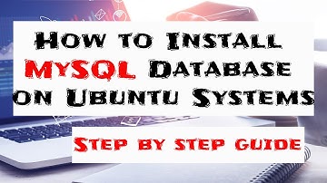 Linux Tutorial for Beginners: Install MySQL Database on Ubuntu System