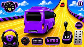 🚨 BUS MEGA RAMP STUNT GAMEPLAY | EXTREME SKY-HIGH BUS CHALLENGE ‎⁨@RampRex-z2v   screenshot 4