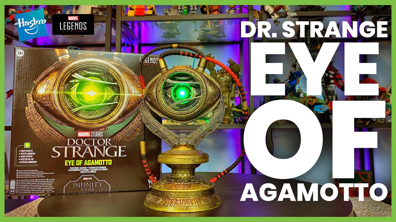 Hasbro Marvel Legends: Dr. Strange- Eye of Agamotto REVIEW! - YouTube