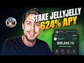 JELLYJELLY Staking on Jupiter – Soft Entry, Huge 624% APY