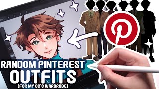 Pinterest Chooses My OC's Outfits!