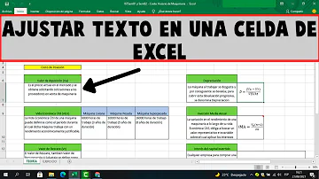 ¿Cómo se ajusta el texto en Excel?