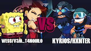 Wess & V3M_T4NQUIL0 vs  Kyrios &  Hxnter  - Winners Quarter Final TH Brawlhalla Doubles #9